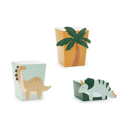 Picture of SNACK BOXES DINOSAURS MIX - 6 PACK